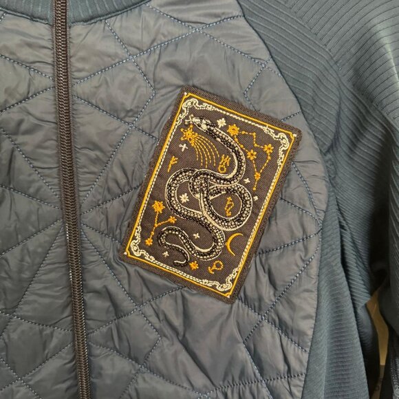 NWT Athleta Flurry Force Insulated PrimaLoft Jacket Size XL with Snake Added - Picture 5 of 10